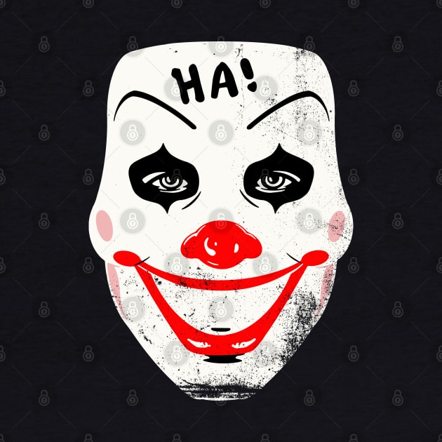 Ha Ha Ha Clown Mask by Shopject